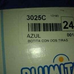 Botitas 2 tiras 