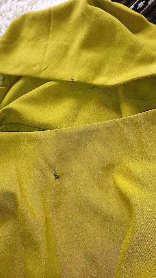 Pollera larga Verde Oliva