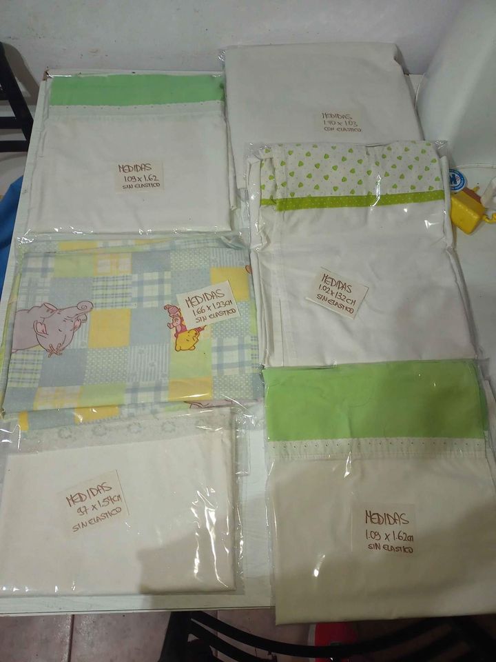 Sabanas de cuna USADAS
