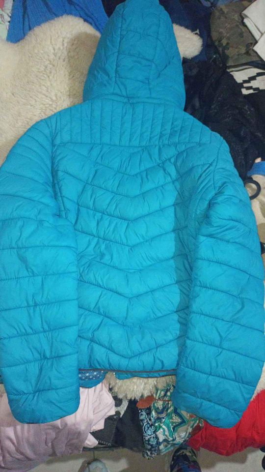 Campera dama M turquesa