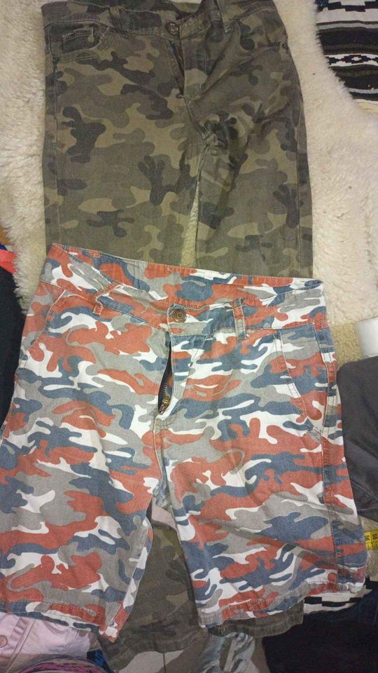 Pantalón y bermuda talle 14 con detalles ver fotos