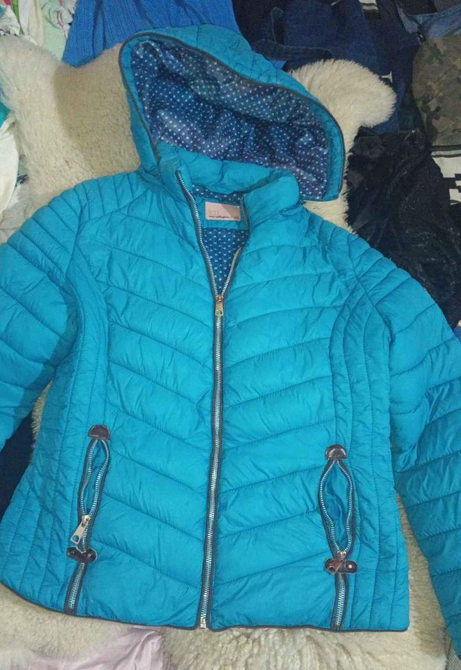 Campera dama M turquesa