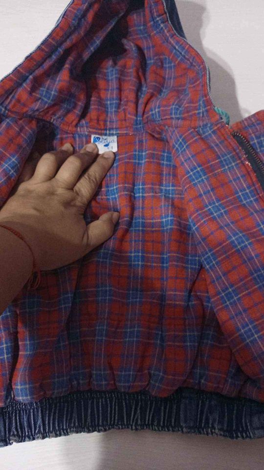 Canchera campera de jean talle 1