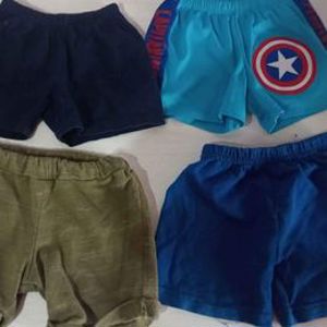 Shorts talle 3 de 6 a 24 meses x 4