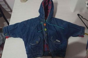 Canchera campera de jean talle 1