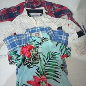 Camisas para bebe- niño 18m a 3 años 