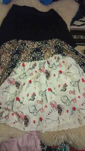 Polleras shorts cortas talle S-M