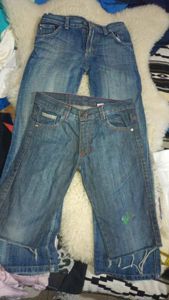 Pantalón + bermuda talle 12 nene